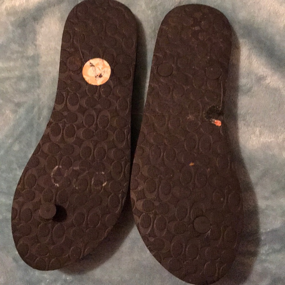 Coach flip flops - Picture 4 of 4
